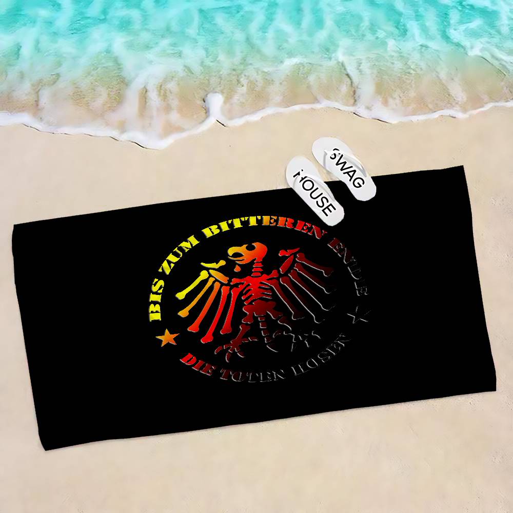 Die Toten Hosens Rock BAND Microfiber Beach Towel Absorbent Quick dry Soft Yoga Swimming Resort Mountain Climbing Towel