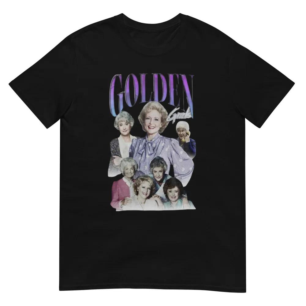 Unisex Short Sleeve Crew Neck Cotton T Shirt The Golden Girls 90 S Bootlegshirt S