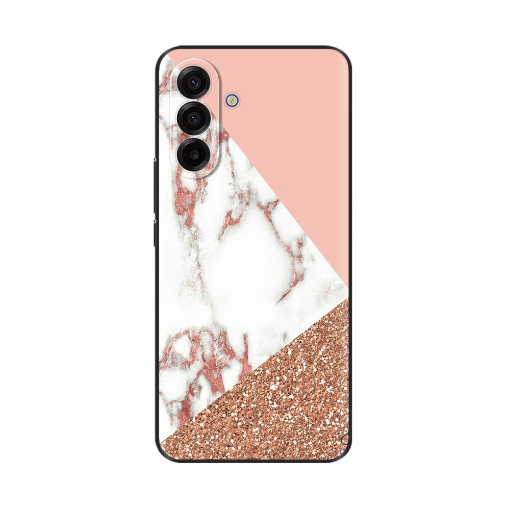 For Samsung Galaxy A17 5G Case Colorful Flower Cover Soft Silicone Phone Cases For Samsung A17 Case A 17 SamsungA17 Back Cover
