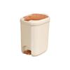 Pedal Bathroom Trash Can for Kitchen Hotel Home or Office 8/12L Trash Can with Lid for Household and Professional