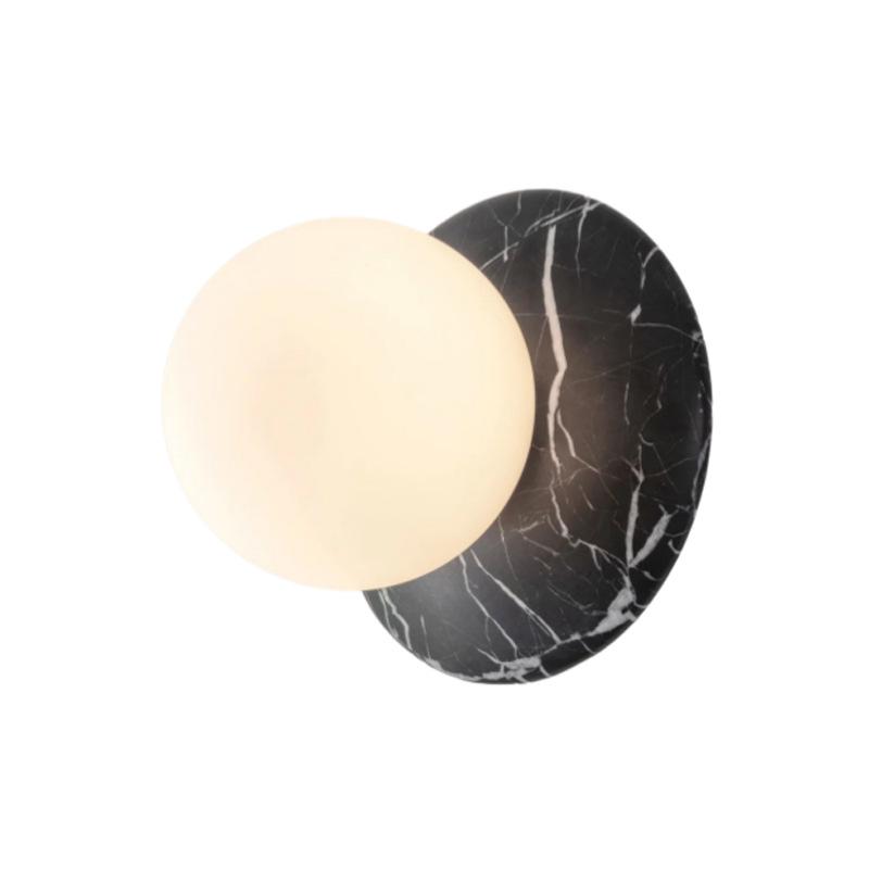 Elegant Mid-Century French Marble Pendant Lamp for Hallway, Living Room, Study, Bedroom, and Bedside