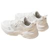 Anta Life Series Gravity Simple Comfortable Shock Absorption Non-Slip Breathable Low-Top Dad Shoes Women Sneaker Paper-White 122538814-6