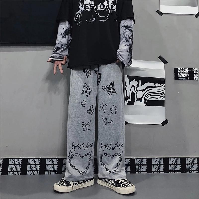 Dropshipping Harajuku Pantalones estampados Pantalones de mujer Streetwear  Mujer Harem Pantalones Otoño Damas Casual Pantalones Plus Size comprar a  buen precio — entrega gratuita, reseñas reales con fotos — Joom