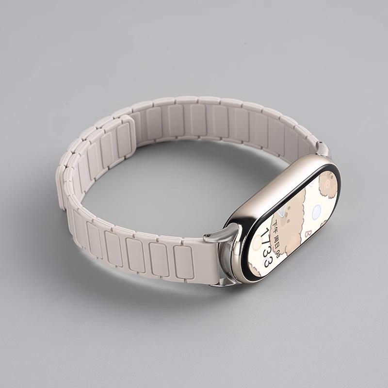 Magnetic Sport Wristband for Xiaomi Smart Band 10/9/8 NFC Version - Breathable Strap