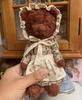 [USED] Vintage Teddy Bear, Handmade Plush Toy by an Overseas Artist
