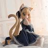 Generic Virtual Vtuber Garden Serena Cat Ear Maid Figure Anime Cat Girl Statue Pc Case Decor Desktop Ornament Collectible Model