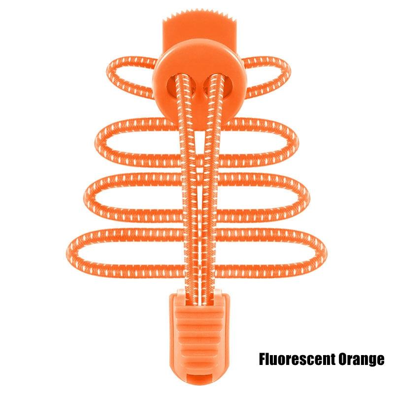 Round Tennis Laces Without Ties Lock Shoe Laces Adult Kids Sneakers Elastic Shoelaces Rubber Bands for Shoes Accesories 1Pair