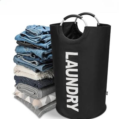 Extra-Large Household Foldable Laundry Basket Storage Bag Waterproof Laundry Basket Dorm Balcony, Laundry Room, Bathroom Items