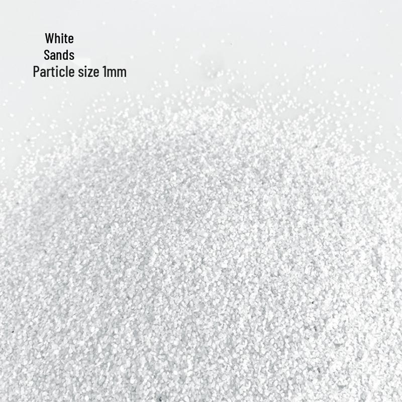 Natürlicher feiner Aquariensand: Natürliche Substratdekoration für Aquarien mit farbigem Kristall und Bachsand