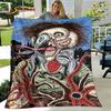 Junji Ito Tomie Kawakami Ghost Soft Plush Blanket,Flannel Blanket Throw Blanket for Living Room Bedroom Bed Sofa Picnic Cover