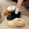 2024 New Warm Boots Women Winter Flats Shoes Short Plush Fur Ankle Snow Boots Casual Shoes Sport Suede