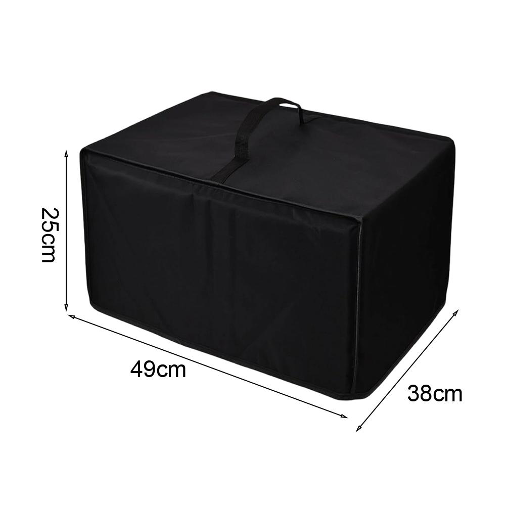 Slow cooker dust cover for Foodi PossibleCooker fits 8 and a half quart capacity 49x38x25cm black 600D nylon easy to clean