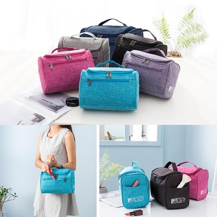 Convenient Cosmetic Case for Travel Bathroom Hangable Toiletry Pouch Makeup Case