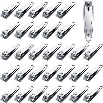 Nail Clipper, Premium Sharp Sturdy Stainless Steel Fingernail And Toenail Clipper Cutters, Perfect Nail Clippers For Men & Women