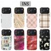 Clmj Color Lines Phone Case For Samsung Galaxy A56 A36 A26 S26 S25 S24 S23 S20FE Ultra Plus 4G 5G Luxury Double-layer Back Cover