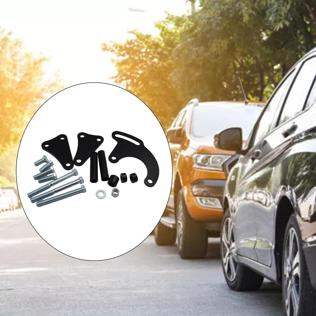 Auto Lichtmaschine Servopumpe Montage Antriebshalter Generator Ständer Kit Autozubehör für SBC Saginaw LWP