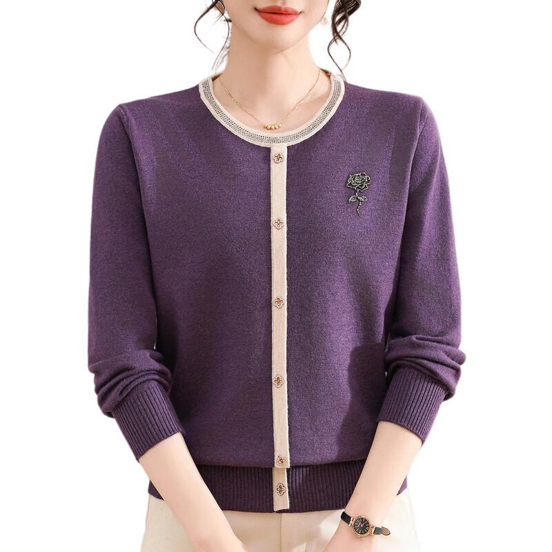 Women's Round Neck Knitted Sweater