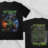 Raro! Testament 2 Sides Thrash of the Titans Tour 2026 Maglietta CL938
