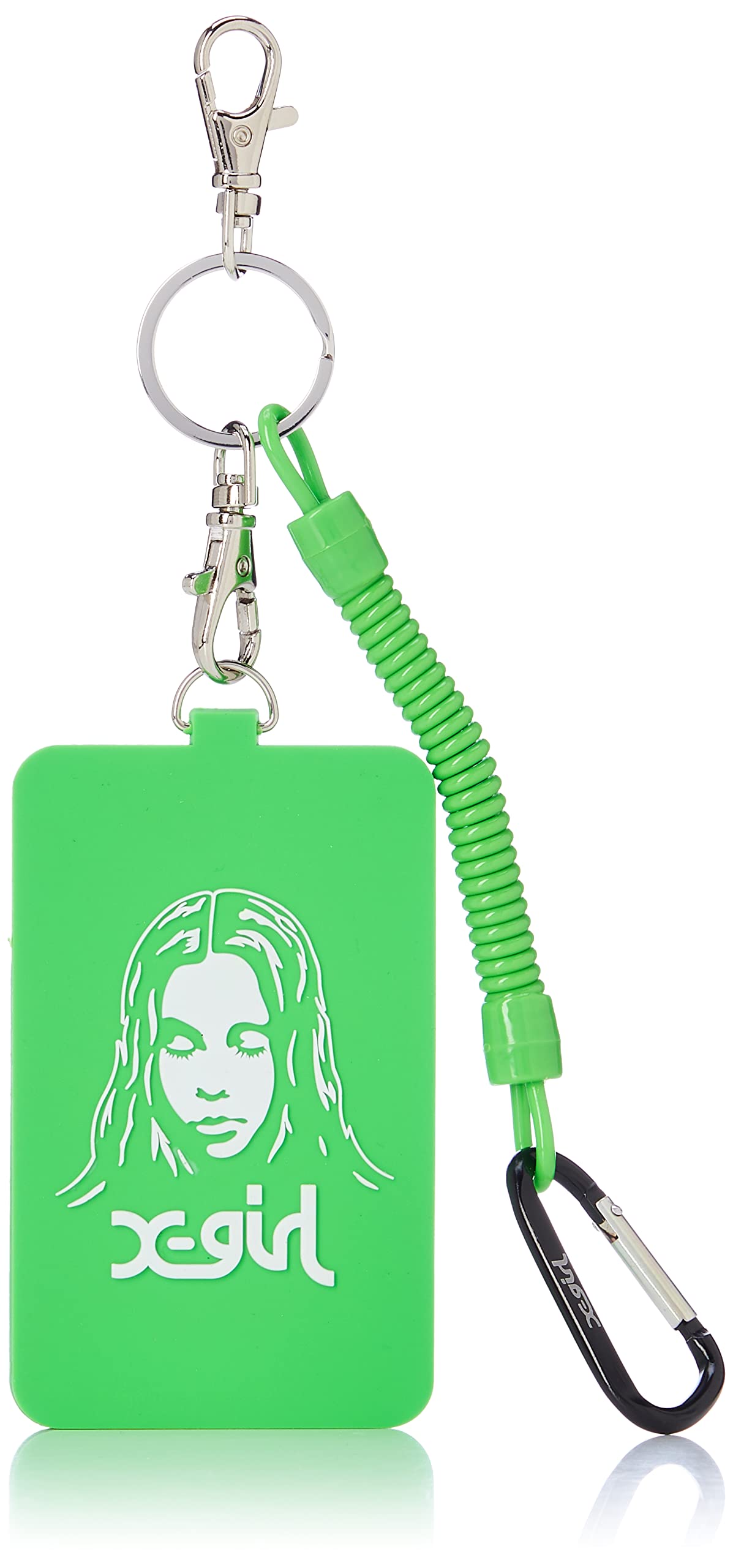 [X-girl] Пластиковый чехол-пропуск с лицом