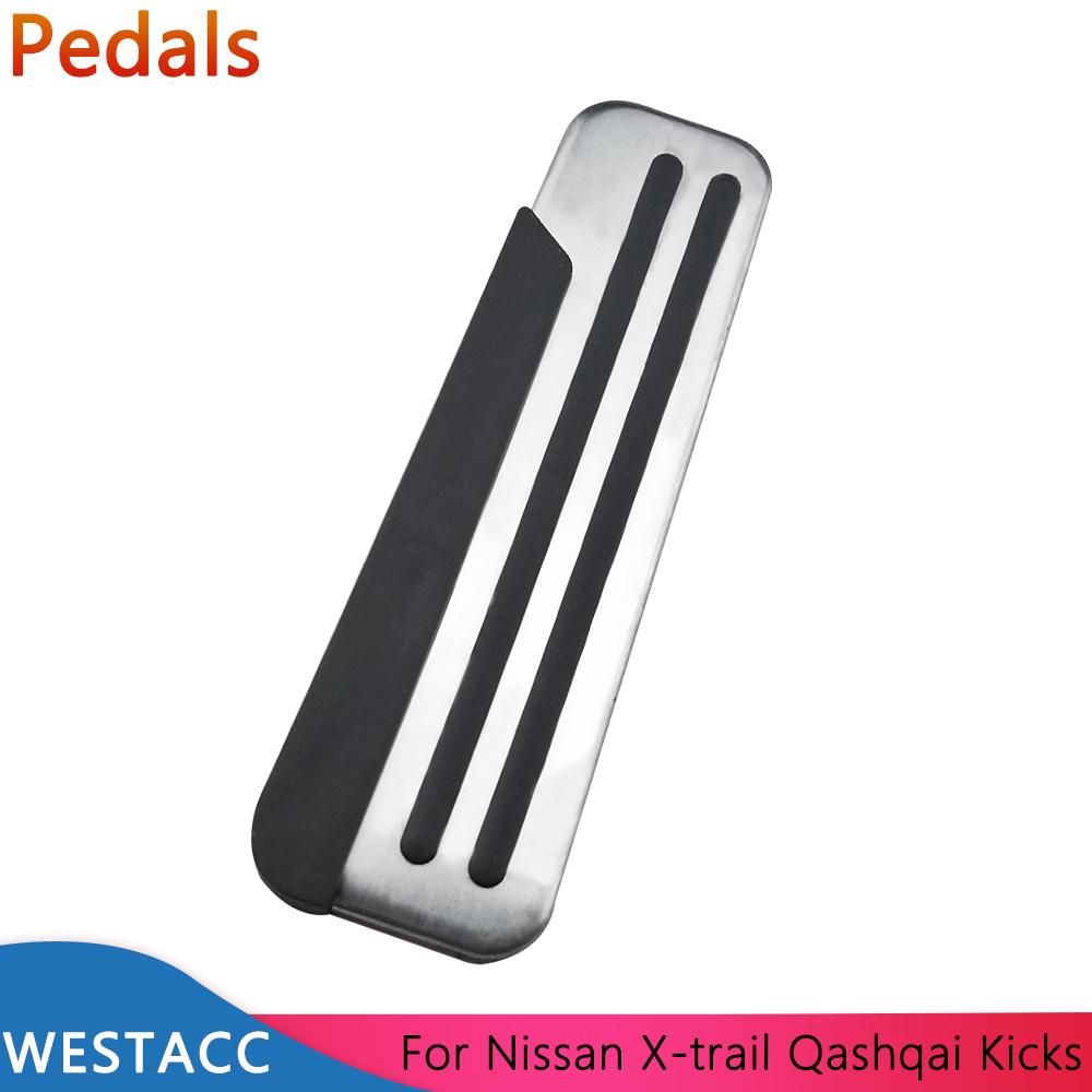 Car Pedals Gas Brake Rest Pedal Cover for Nissan X-trail T32 Qashqai J11 Rogue Kick Dayz Micra Sentra Versa Altima