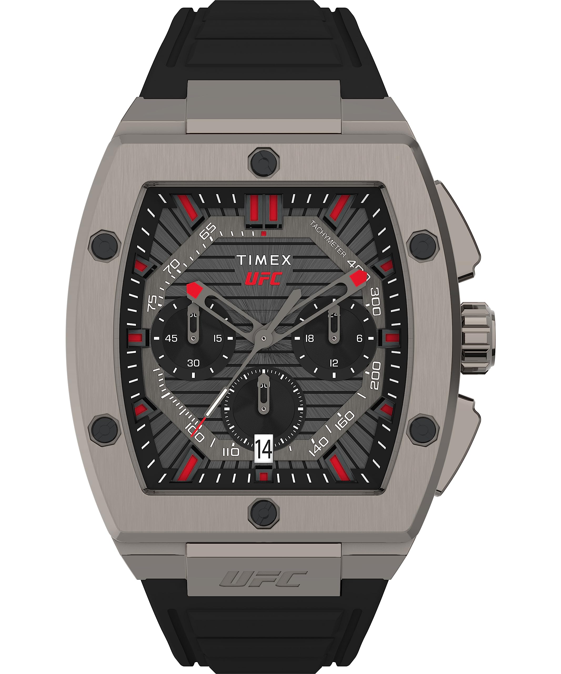 

Timex UFC Men s Beast 51mm Watch, Black/Black/Gunmetal, Beast 51mm