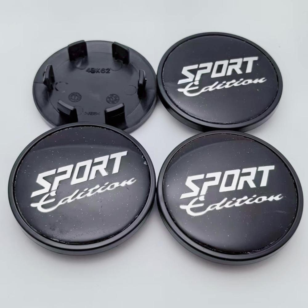 4pcs 62mm Sport Edition Logo Emblem Car Wheel Center Caps Auto Rim Centre Cover Wheel HubCaps Car Accessories for Land Rover