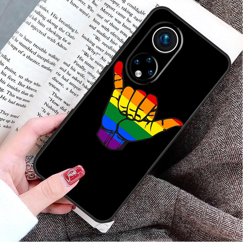 Gay Pride Rainbow Flag Case For Honor X9b X8b X6 X7 X8 X9 X6a X7a X8a X9a Honor 70 50 90 Lite Magic 6 5 Pro Cover