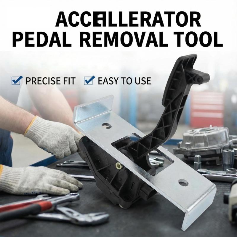Steel Construction Throttle Pedal Removal Device Enables Efficient Tool Less Operation in Vehicle Maintenance Tasks T10238