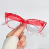 Cat Eye Rhinestone Reading Glasses Elegant Fashion Glitter Eyeglasses Readers for Women Men from +1.0 to +4.0
