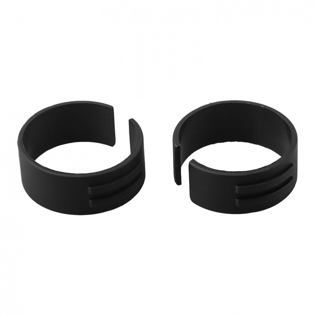 Black Plastic Bicycle Handlebar Conversion Spacer 25 4mm to 31 8mm Adapter
