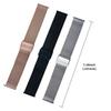 Watch 20mm Strap Watch Band Watch Band Stainless Steel Mesh Strap Thin Metal Bracelet and Safety Buckle Quick Detachable Adjustable Strap [BERNY]
