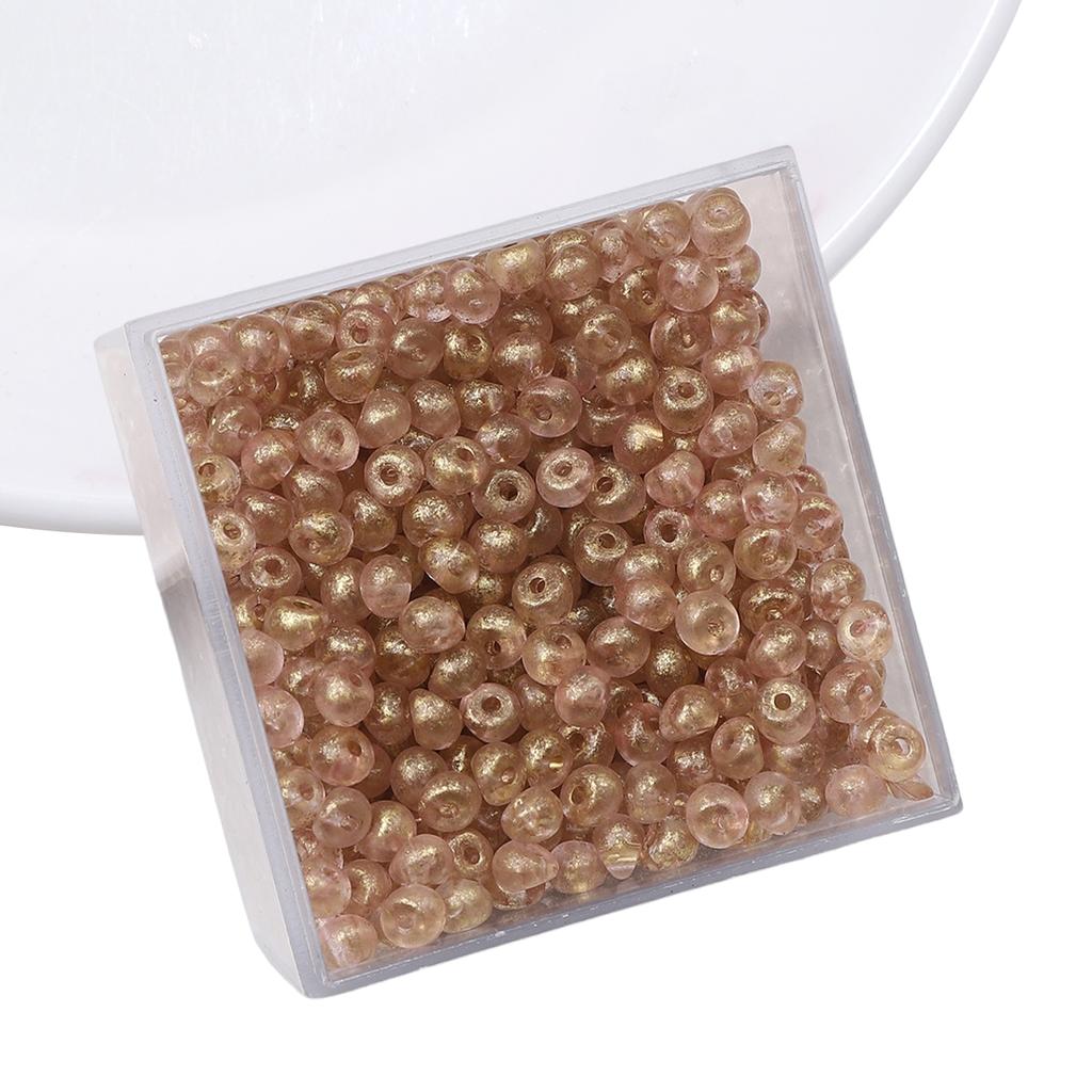 100 stk Akrylperler Anheng Gjennomsiktige Perle Vanndråpeperler For DIY Armbånd Halskjede Smykkefremstilling