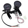YIBO Universal Motorcycle Speedometer Odometer Gauge 0-160 km/h 13000 RPM LED Backlight Tachometer Set Black Instrument