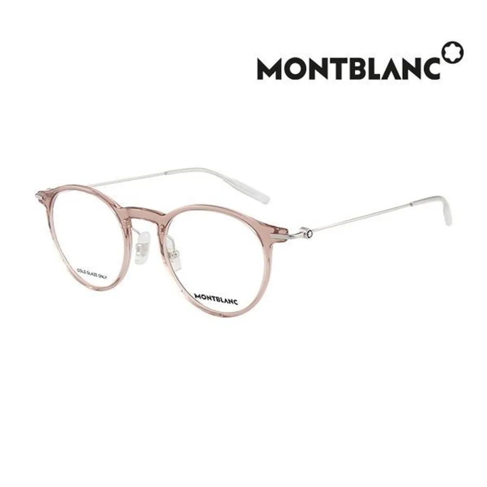 

Montblanc Eyeglass Frames MB0099O 003 Round Horn-rimmed Glasses for Women and Men MB0099O 003_I [48]