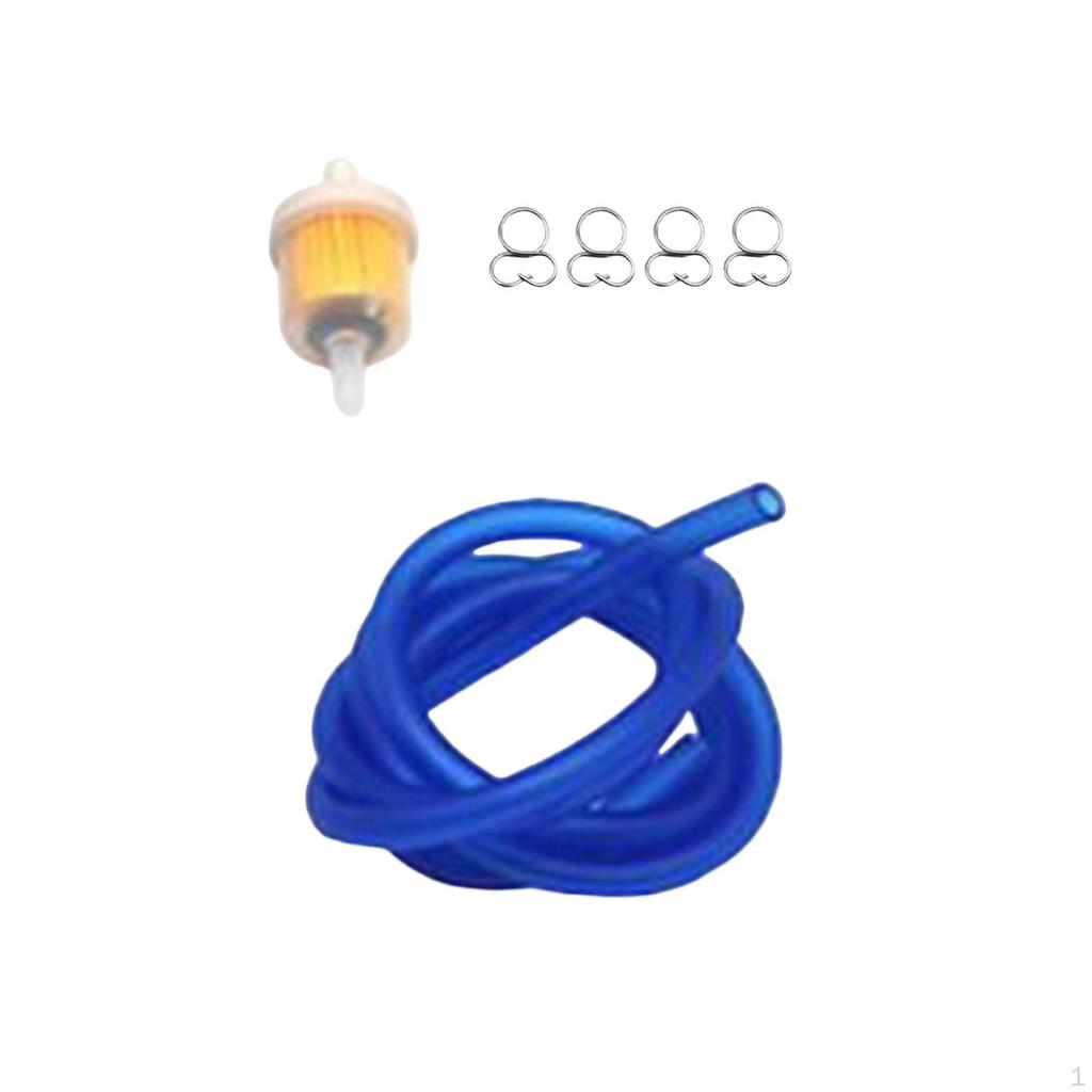 Fuel Switch Valve Hose Line Easy Installation Accessories for Go Karts Red