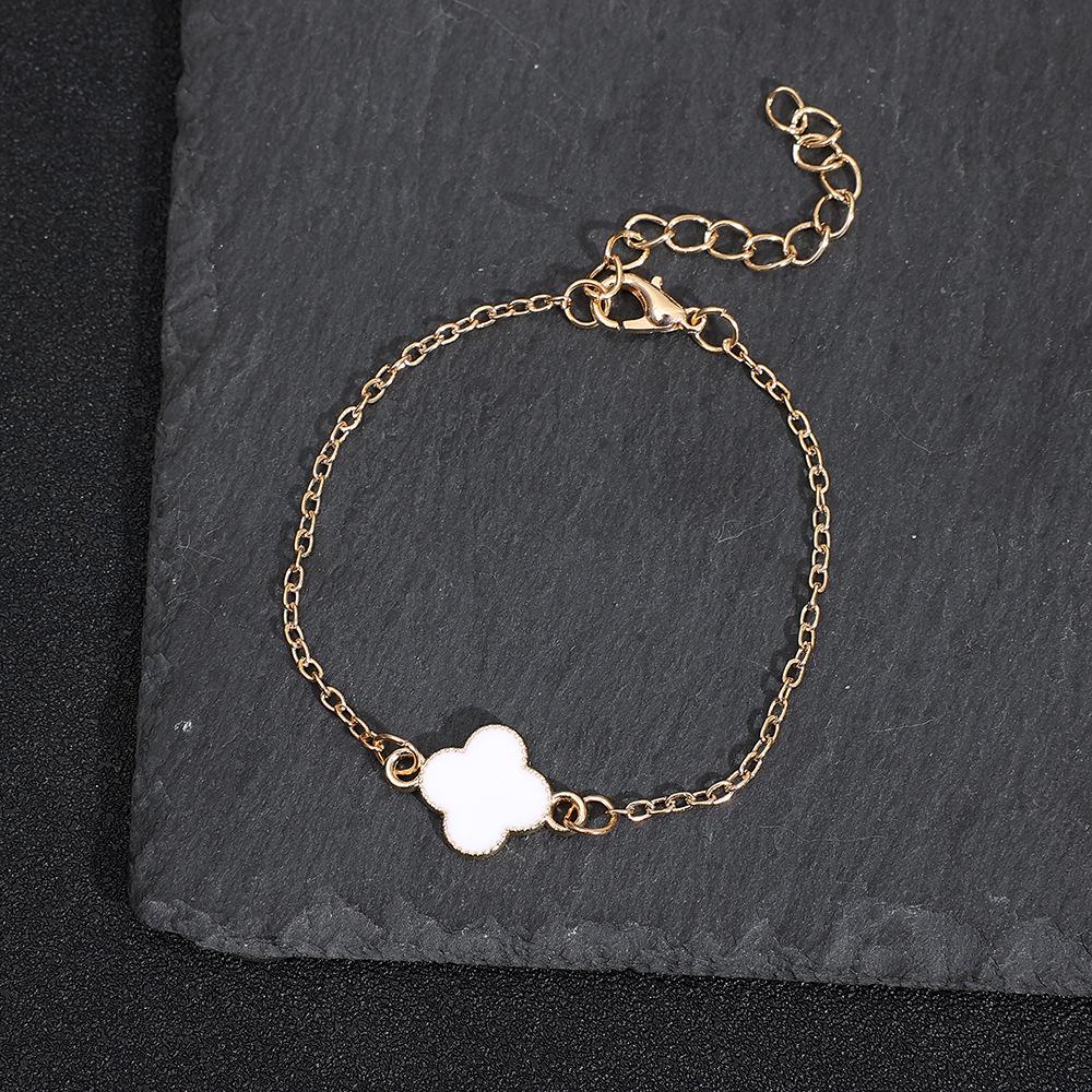 Gossip Girl-Inspired Four-Leaf Clover and Heart Necklace