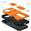 KEYSION Shockproof Armor Magnetic Case for iPhone 17 16 Plus Slide Camera Protect Kickstand Wireless Charging Phone Back Cover
