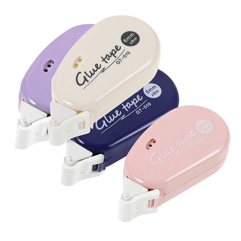 6m*6mm Double Sided Adhesive Dots Tape Handbook Glue Tape DIY Scrapbooking Collage Roller Glue Stationery Office School Supplies