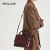 Women Natural Cow Leather Shoulder Bag Ladies Retro Commuting Durable Cowhide Bags Female Luxury Designer Handbags for Lady New