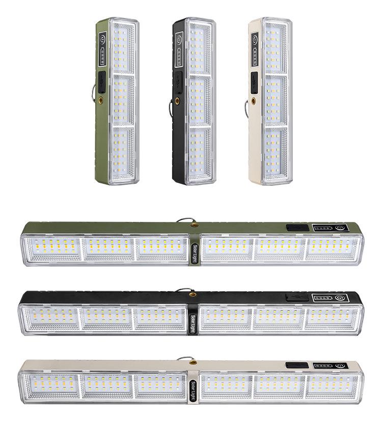 Rechargeable LED Camping and Emergency Light with Long Battery Life - Portable and Convenient for Outdoor Use