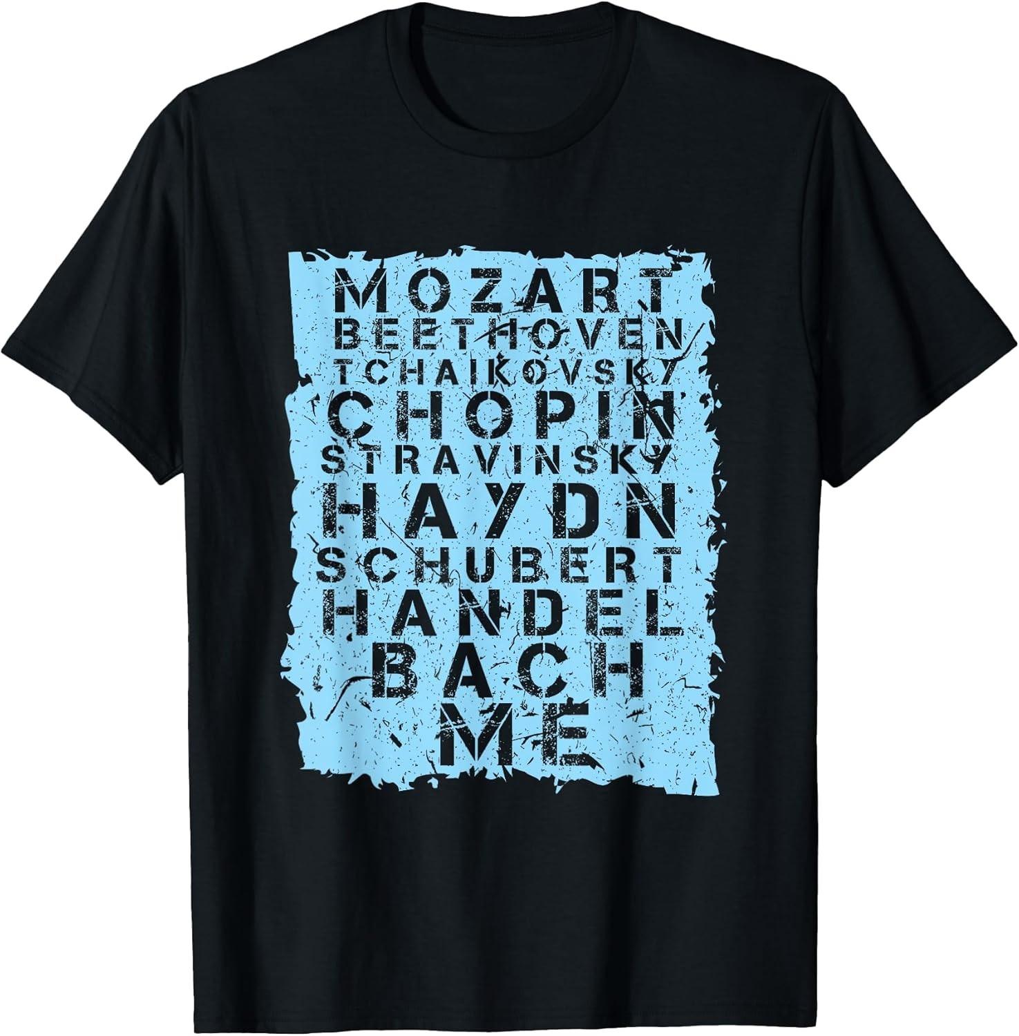 NEW LIMITED! Famous Classical Music Composer Gift Musician Tee - MADE IN USA M