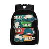 Fashion Backpacks Pokemon Backpack Daypack Eevee Eeveelution Mochila Work Office Retro Washable Rucksack