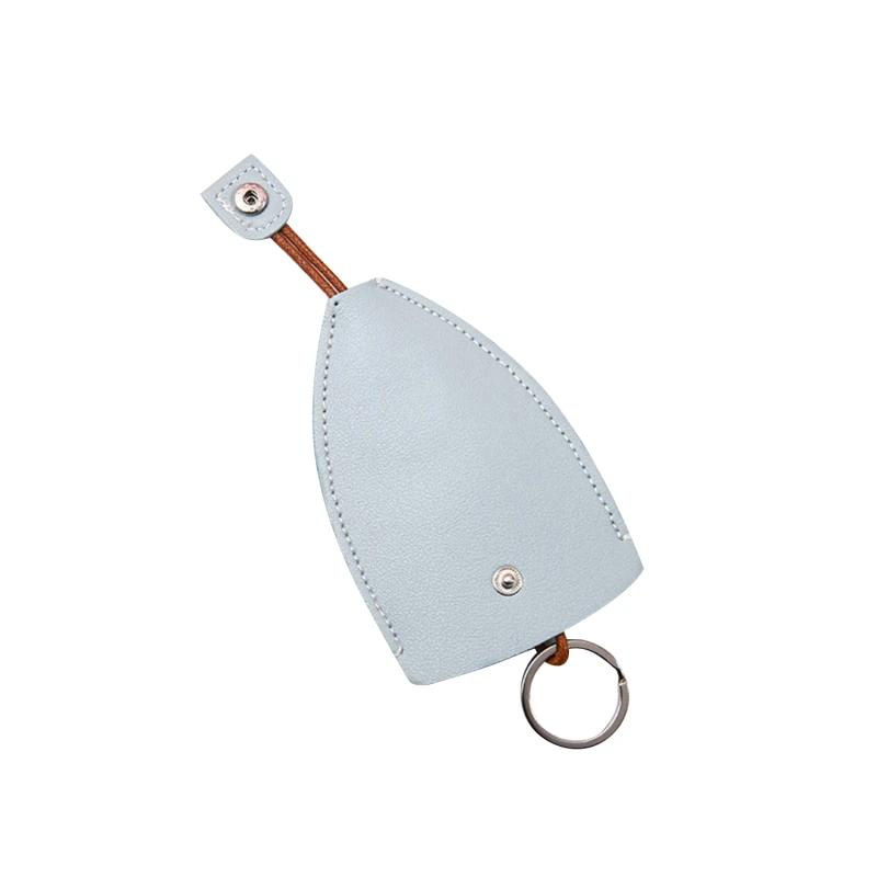 Creative Pull-Out Key Case Cover Leather Large-Capacity Sleeve Keychain Bags Cute Protector Car Fob with Holder Hook