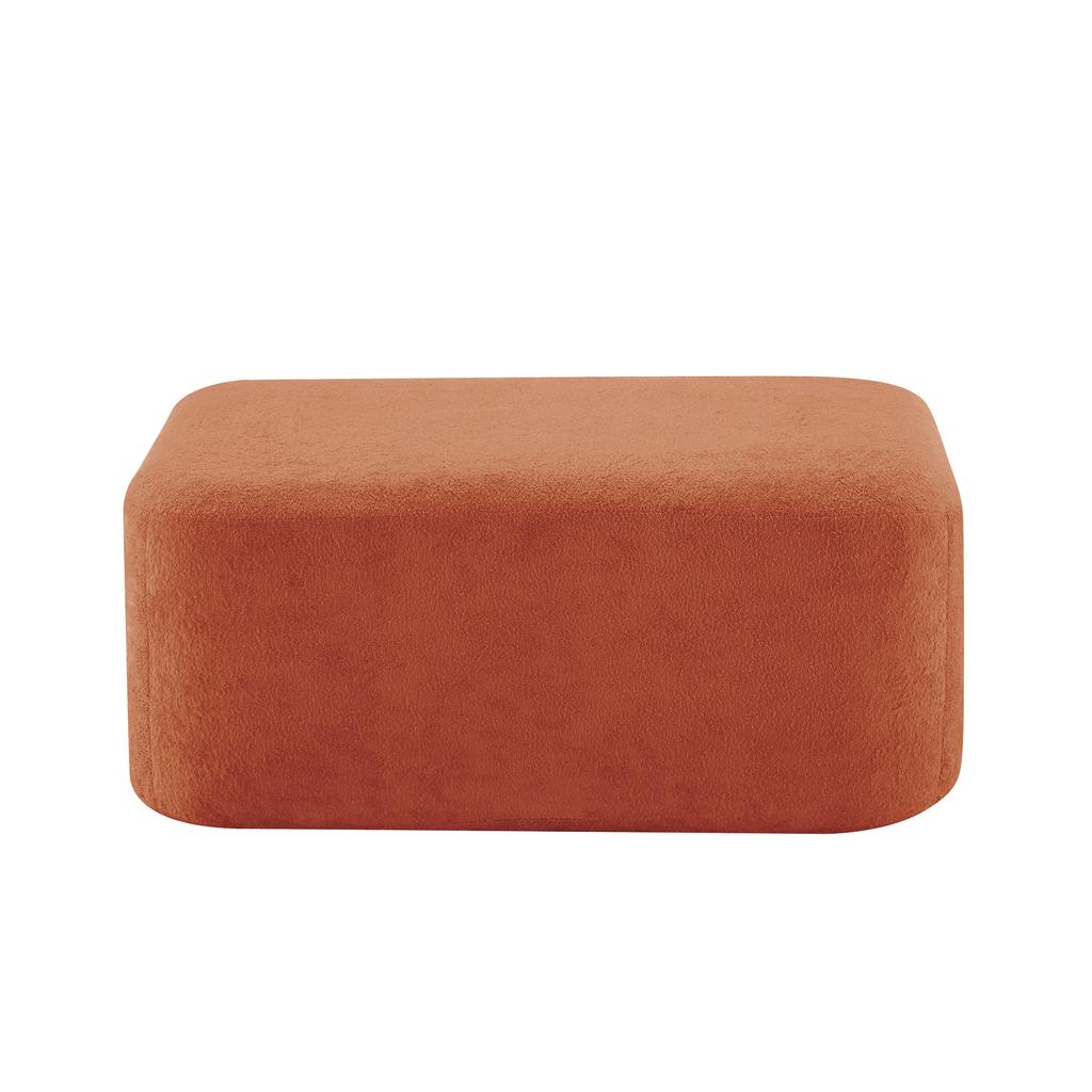 Ottoman Velvet - Orange