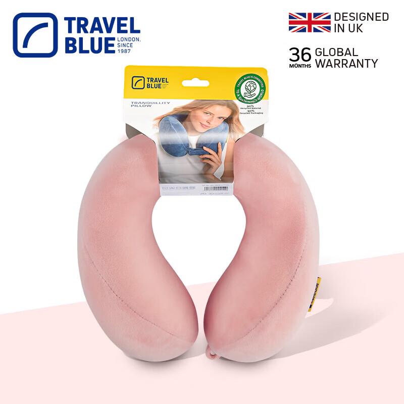 TRAVEL BLUE Memory Foam Travel Neck Pillow