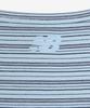 Nyuballanseu Nbneg3W122 / Women Nb-Flowy Henley Neck Short Sleeve Tee (L/Blue)