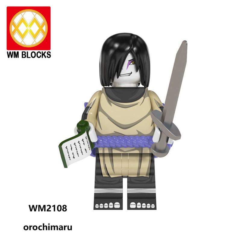 Building Block Minifigure Toy Naruto Series Uzumaki Naruto Namikaze Minato Minifigures