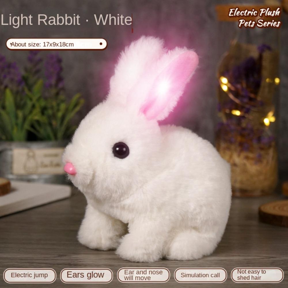 Easter Rabbit My Realistic Bunny Toy Lifelike Vitality Bliss Bunny Cute Plush Bunny Doll  Children
