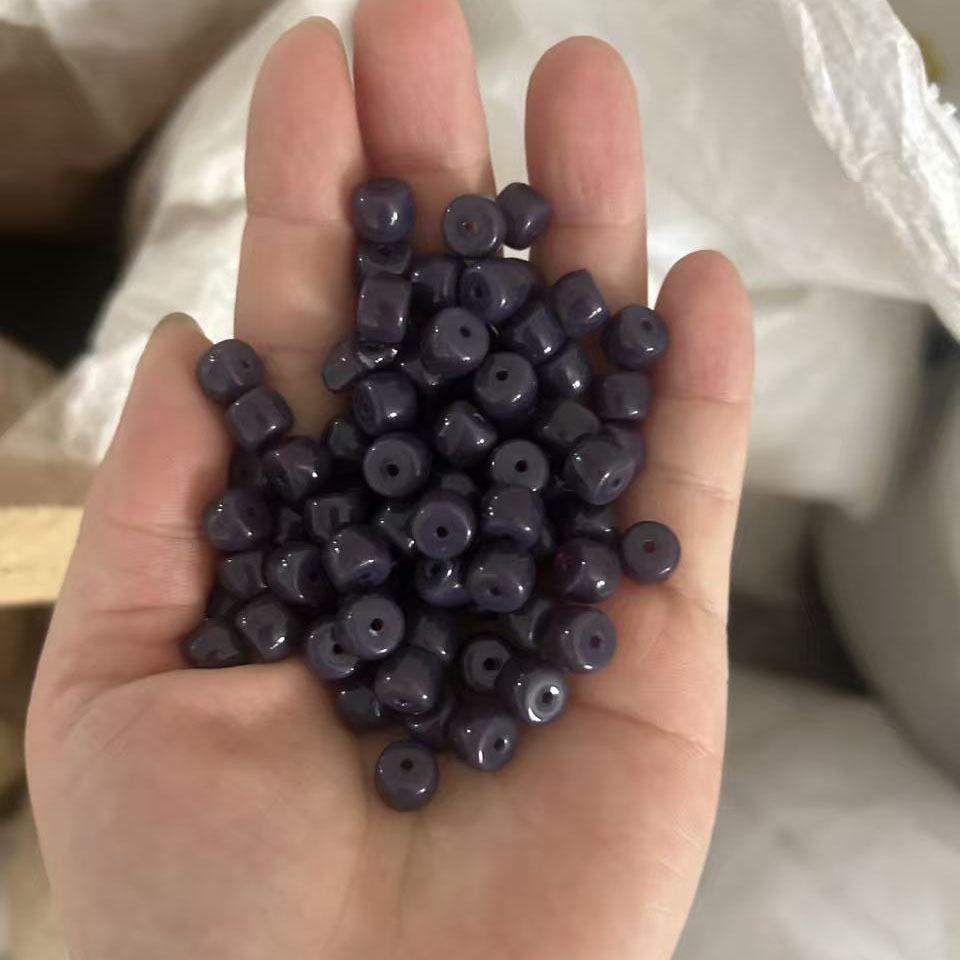 Multi-Color 6x8mm Glass Barrel Beads for Jewelry Making