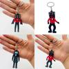 Titan Sound Man Keychain Pendant Wholesale Cross-border Toilet Man Surveillance Tv Man Game Decoration